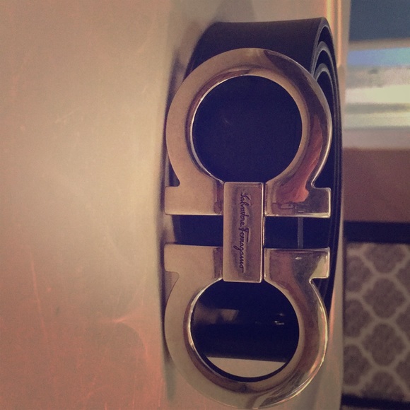 Salvatore Ferragamo Accessories - Farragamo large face belt